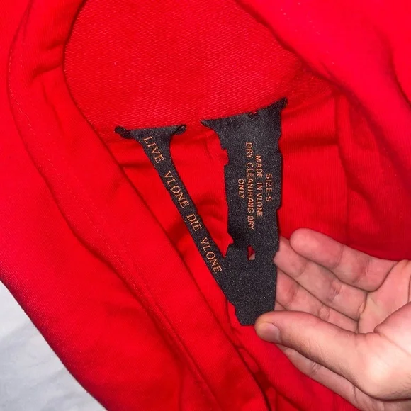 Vlone x Black Panther Cropped Hoodie